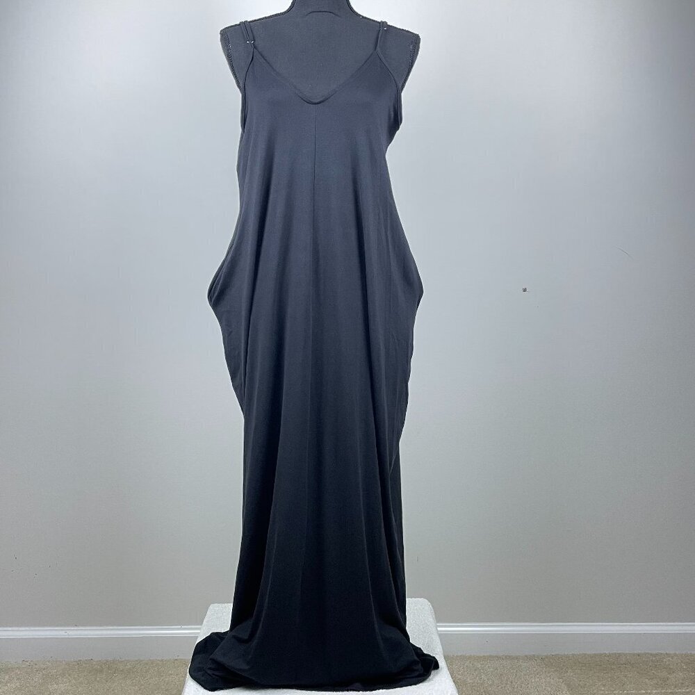 Popular 21 Black Maxi Dress Size M